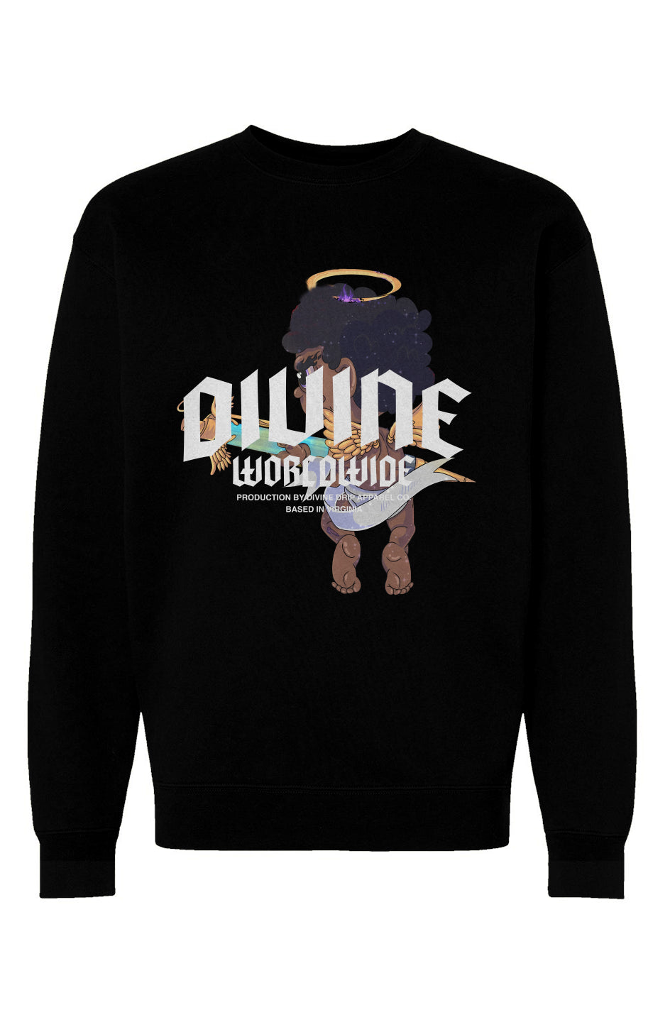 Divine Drip Co Heavyweight Crewneck Sweatshirt