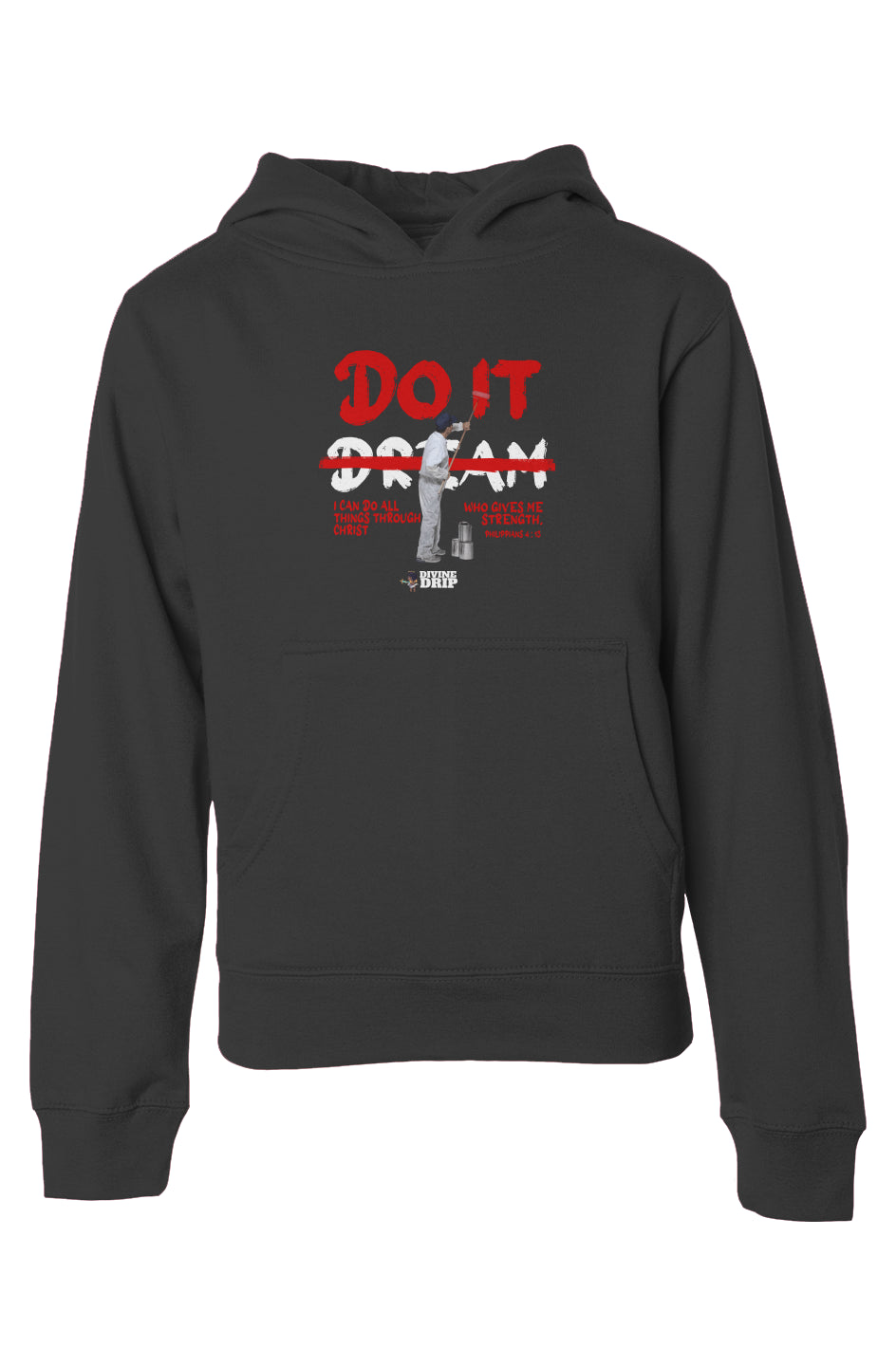 Divine Drip Co. "Do It" Youth Hoodie