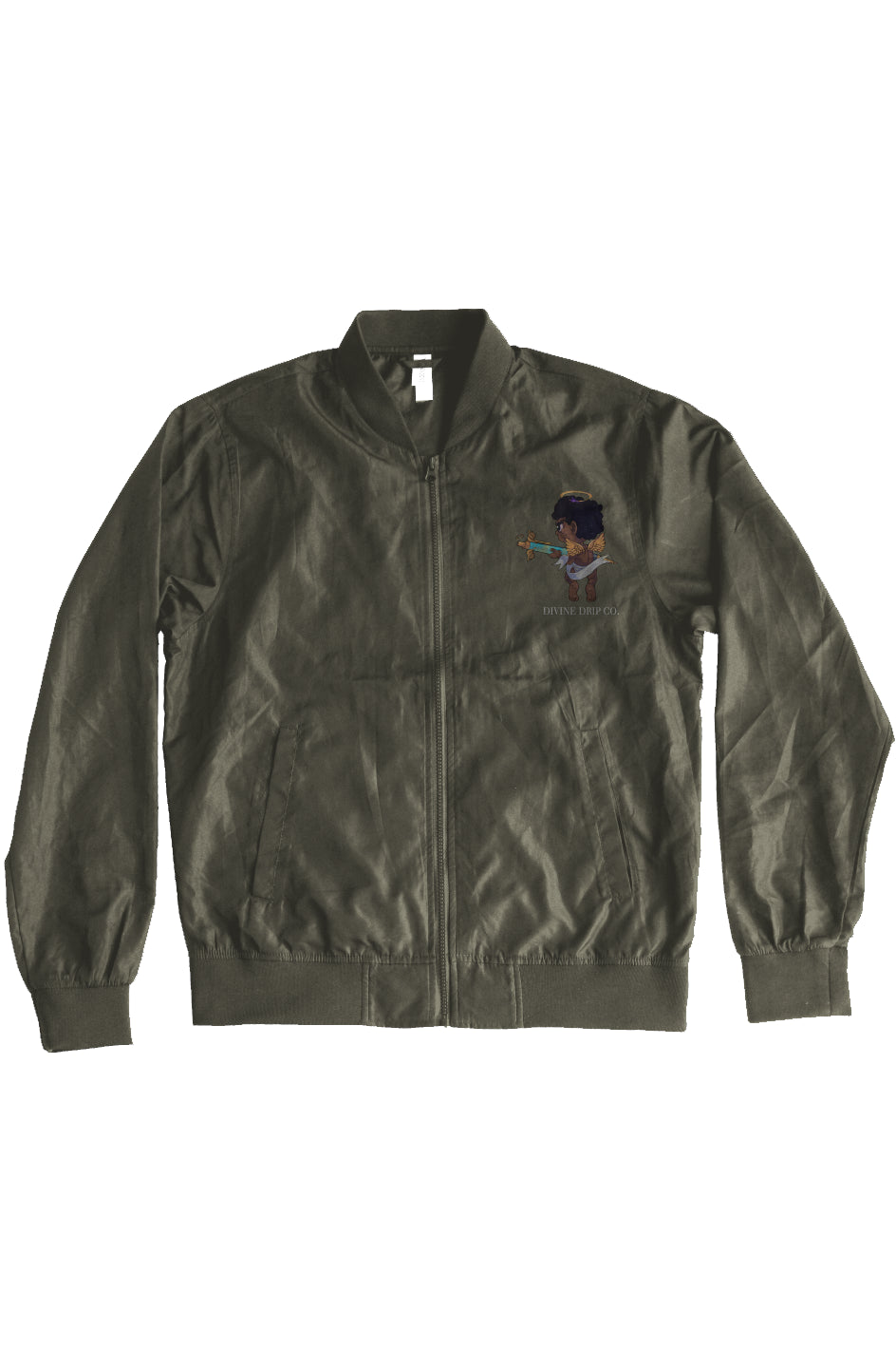 Divine Drip Co. Lightweight Bomber Jacket